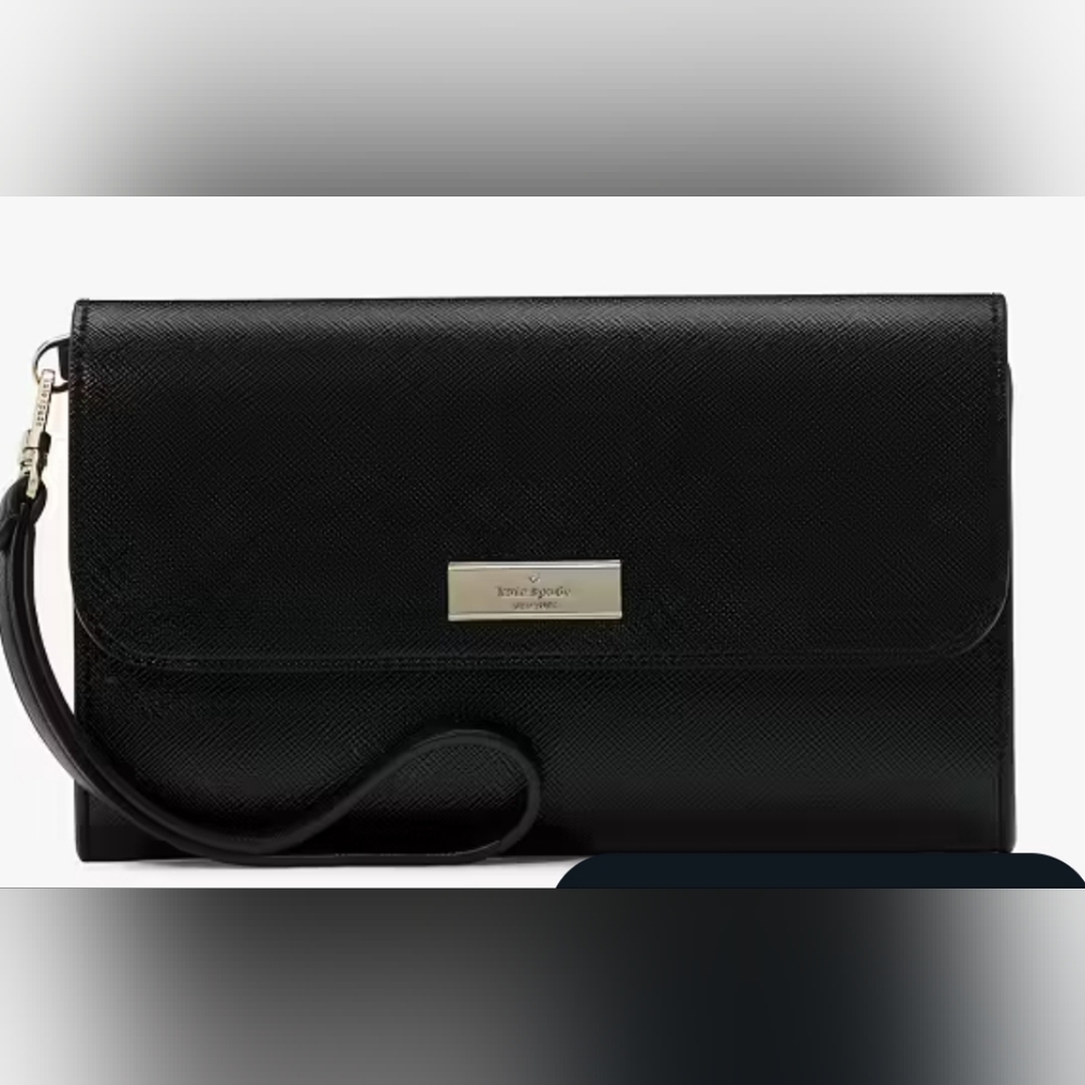 Kate Spade Kenzie Boxed Medium Flap Wristlet New in Box - Picture 3 of 5